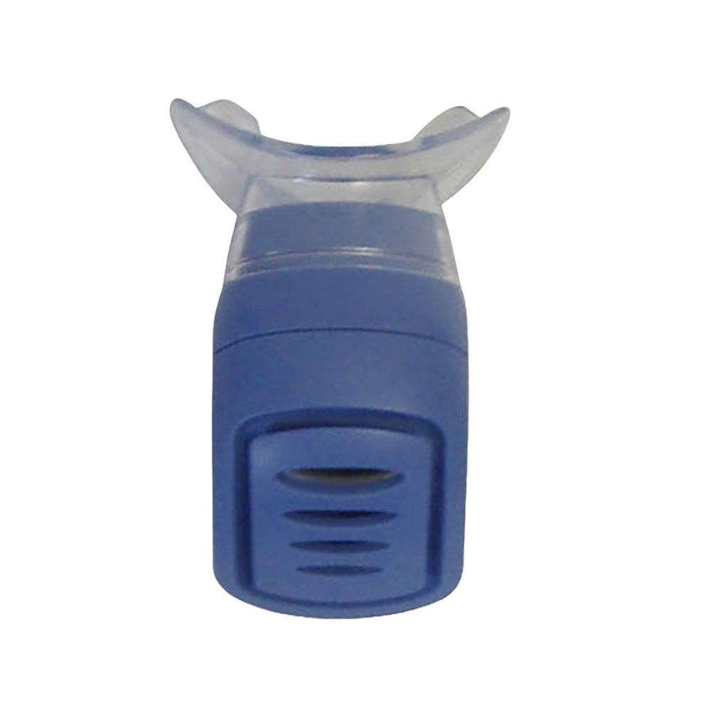 blue powerbreathe k-series valvehead with mouthpiece