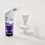 powerbreathe ex1 medic emt device disassembled with mouthpiece attached